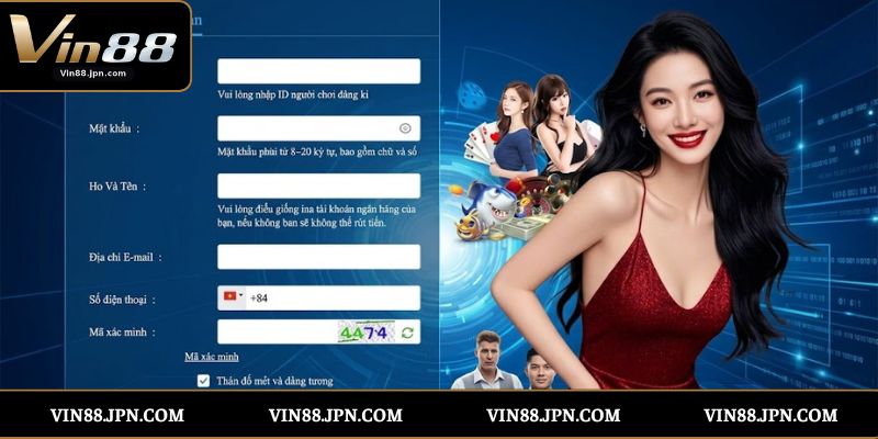 Hướng Dẫn Đăng Ký Vin88 Chi Tiết